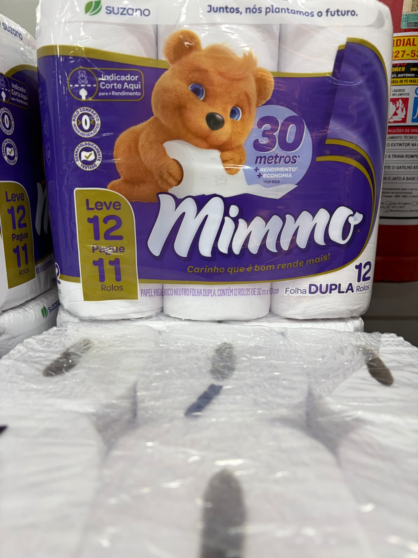 Papel Higiênico Mimmo Folha Dupla