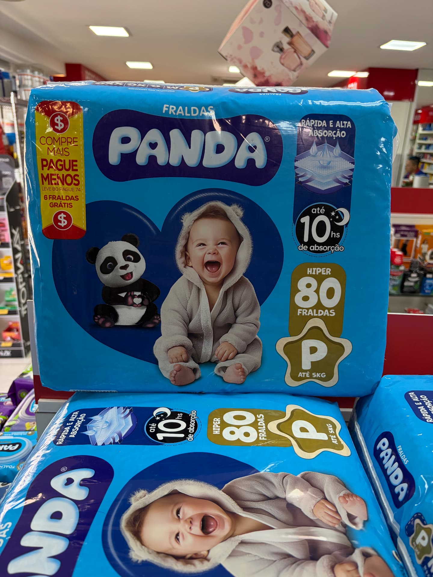 Fraldas Panda Hiper P