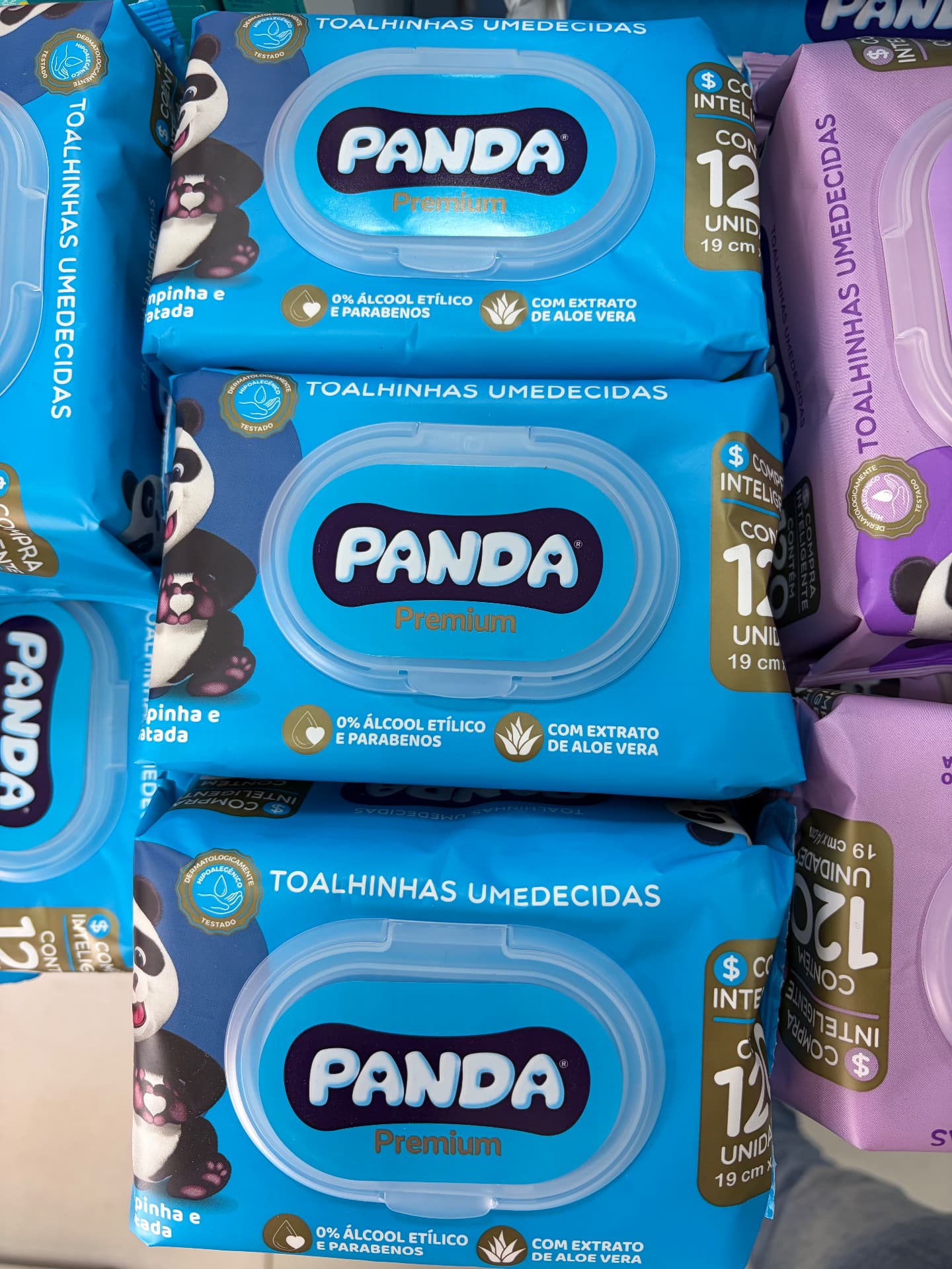 Toalhinhas Umedecidas Panda Premium
